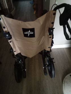 Medline Folding Wheelchair