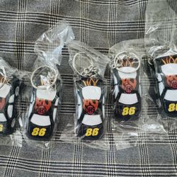Showtime Flames 86 car Keychain bottle opener set off 5