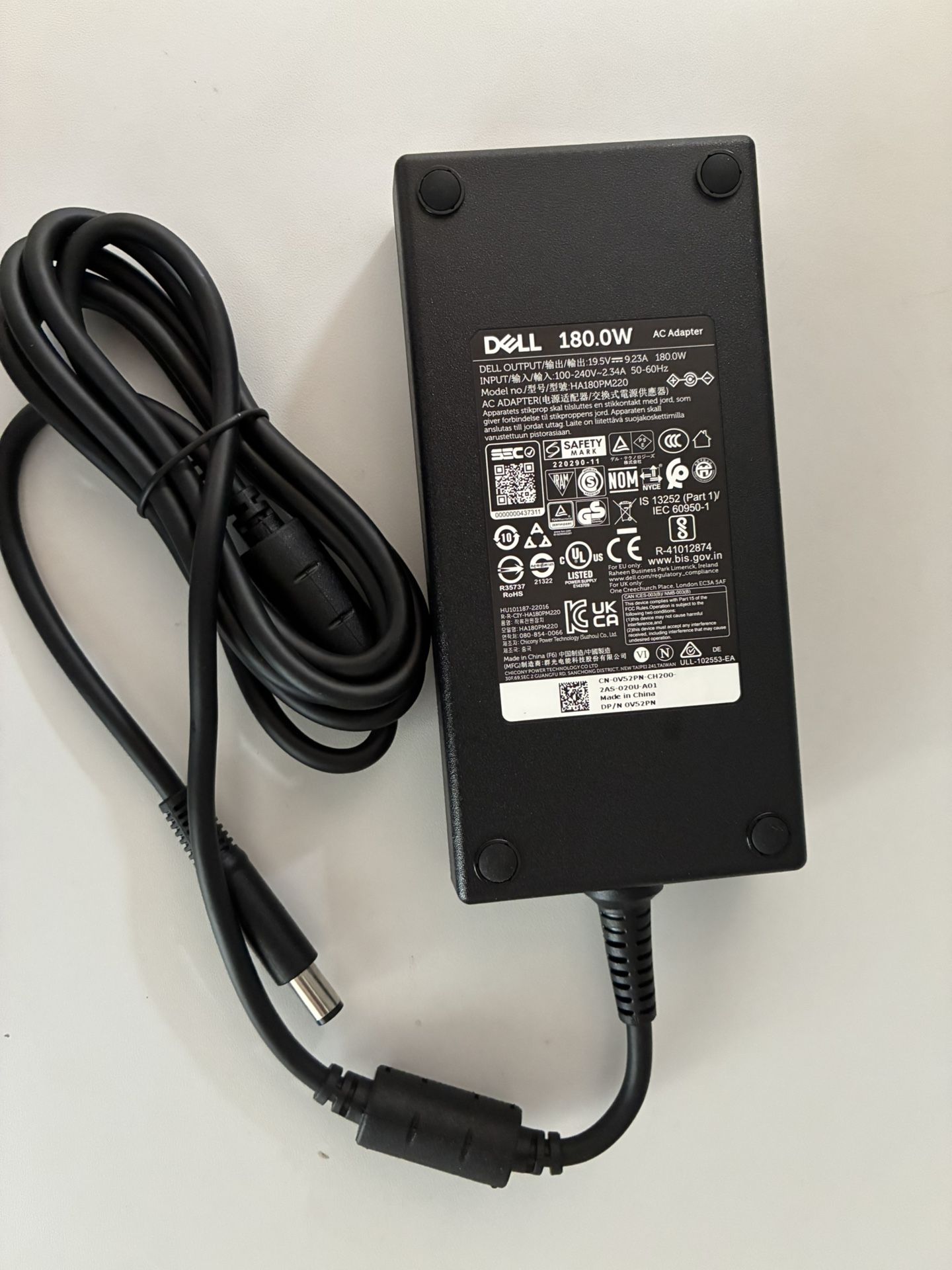 Dell 180w AC Adapter