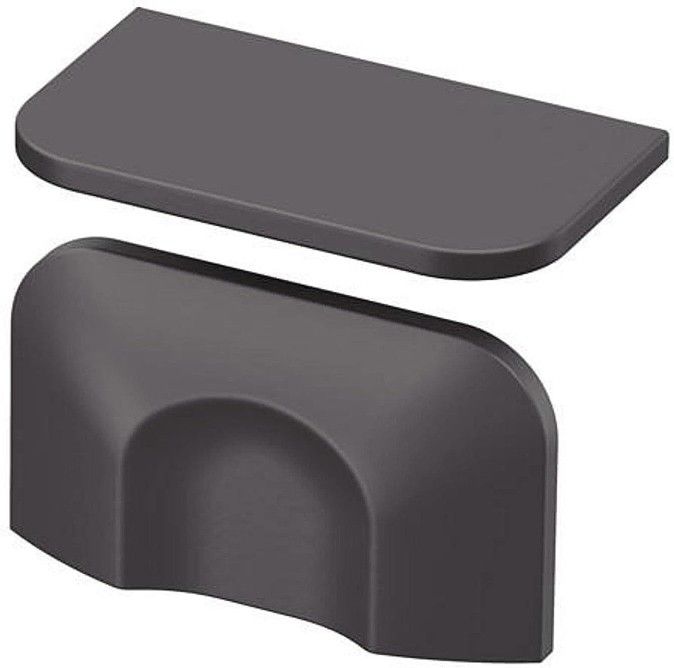 4-Pack IKEA BERGHALLA Drawer Pull / Cabinet Handle Dark Gray 2 3/16" NEW (Have 16 Available)