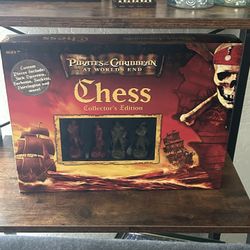 Pirates of the Caribbean At World’s End Collector’s Edition chess set