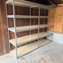 Garage Storage Shelving Racks 48 in W x 24 in D Boltless Shelves Delivery Available