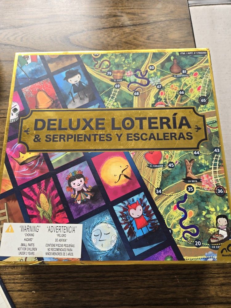 Deluxe Loteria And Serpientes Y Escaleras 