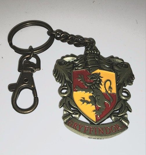 Harry Potter Gryffindor metal keychain 