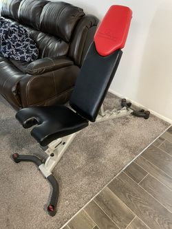 Bow flex bench