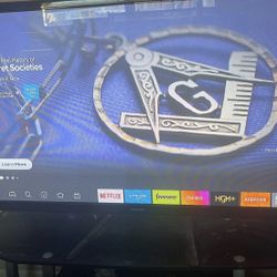 50”  Samsung HD TV w/ Fire stick And Stand