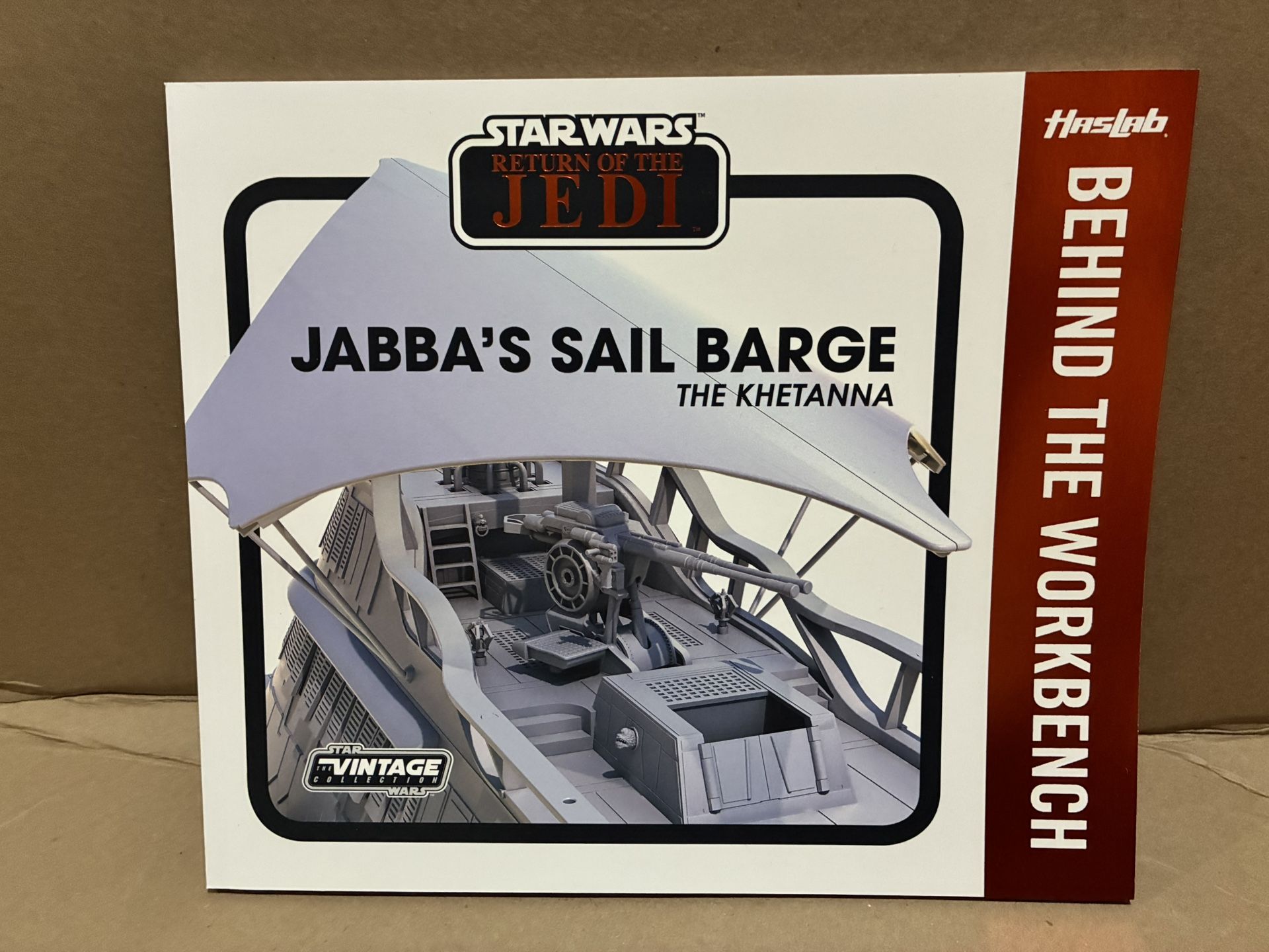 Star Wars Jabba’s Sail Barge Khetanna Haslab Behind The Workbench Book