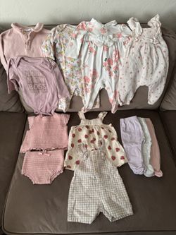 0-3month Babygirl Clothing Bundle