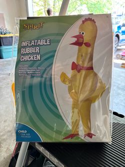 Spirit Inflatable Rubber Chicken Child Costume