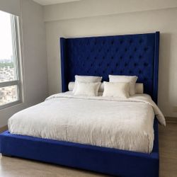 King Bed New (royal blue) 