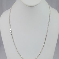 .925 Cuban Link Chain 24in Long 3mm