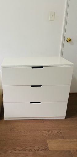 White 3-Drawer Dresser - Like new