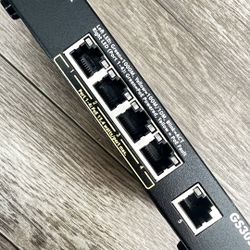 NETGEAR 5-Port PoE Gigabit Ethernet Unmanaged Essentials Switch (GS305P) - with 4 x PoE+ @ 63W, Desktop or Wall Mount