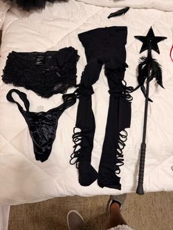 Black Angel Costume Set