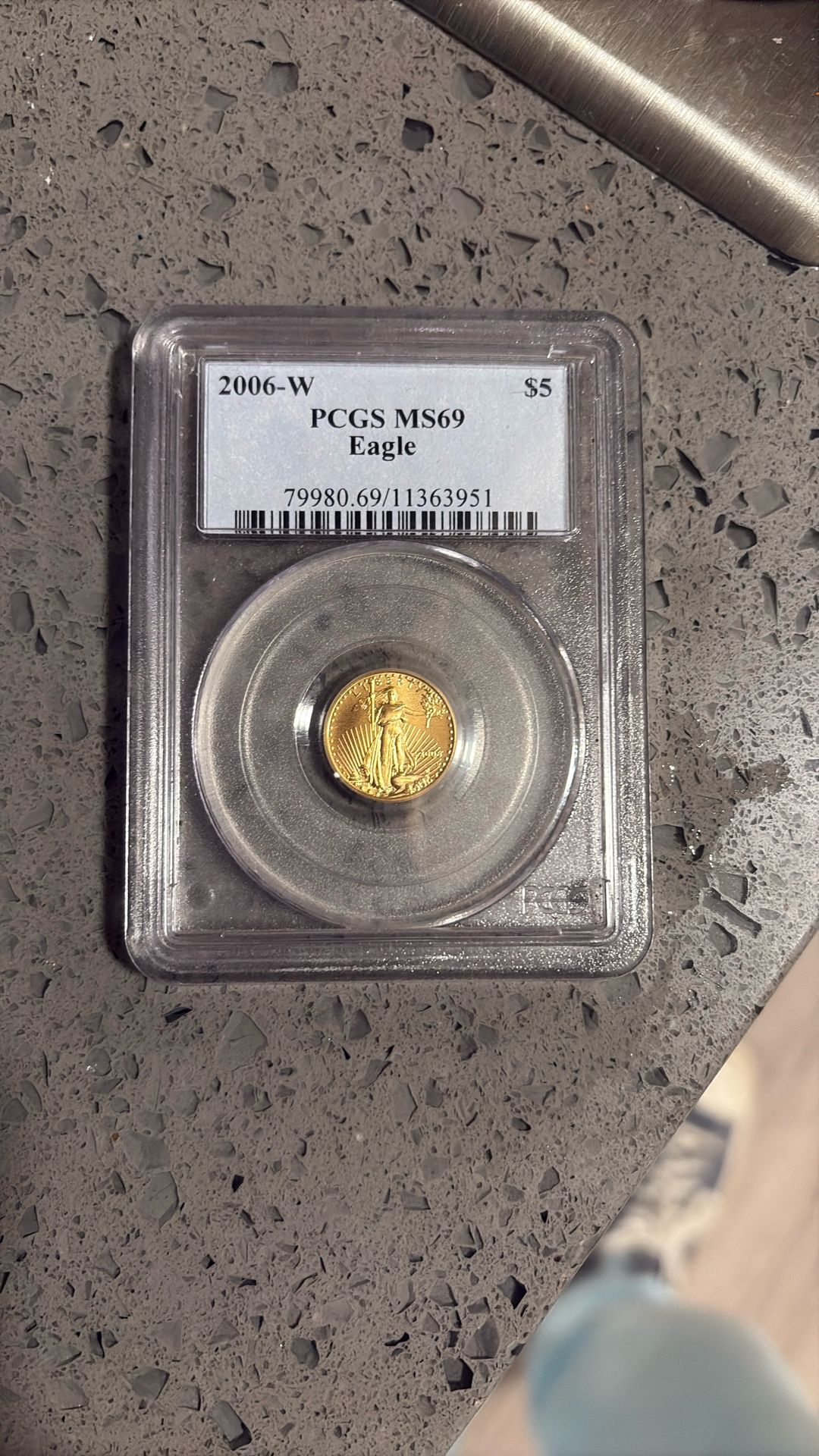 $5 gold eagle 2006