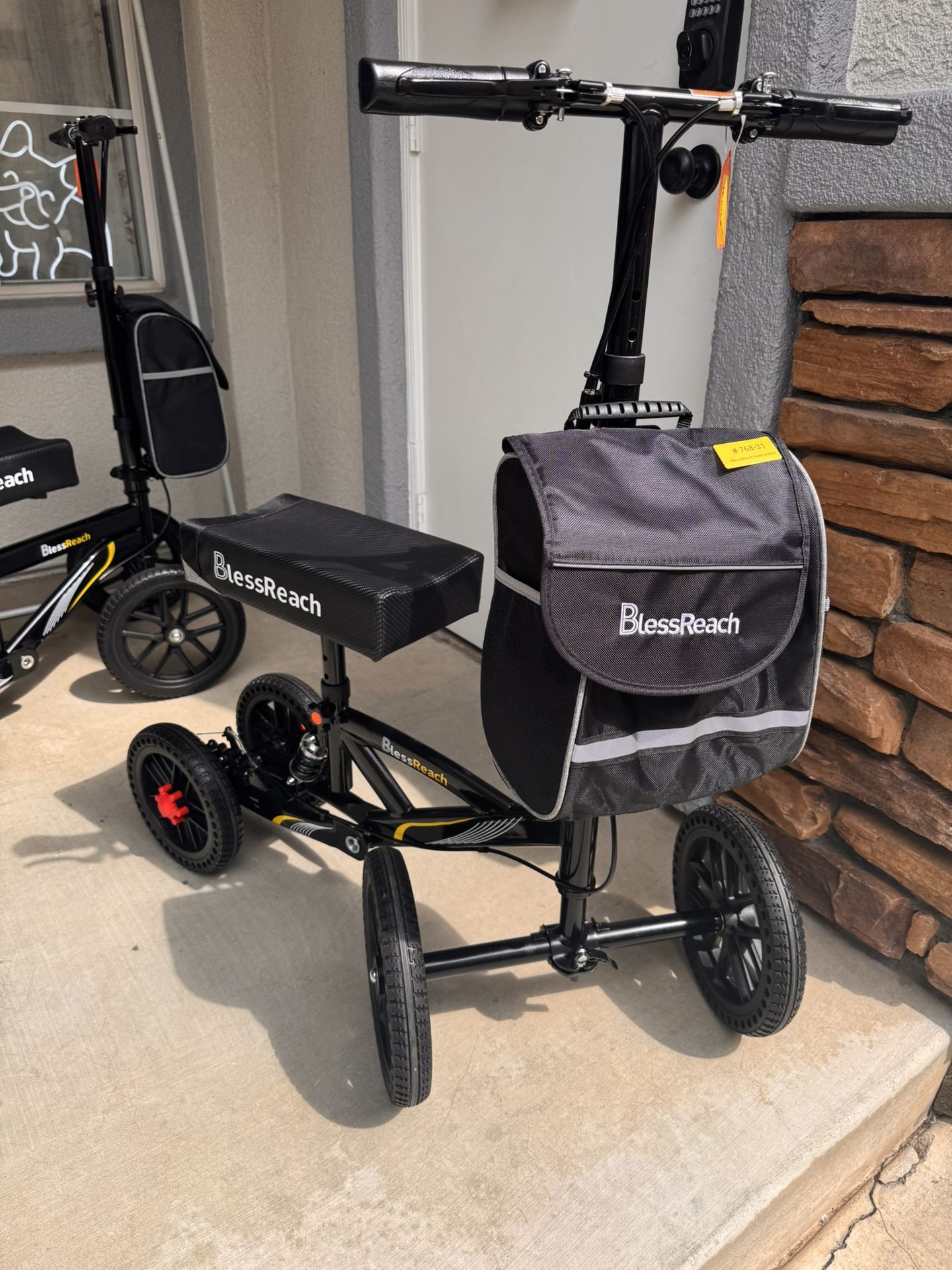 Mobility Knee Scooter, Heavy Duty For Recovery Foot, Ankle Injuries Rated For 350+ Lbs # 768.