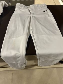 Boys Nike and Alleson Athletic White Baseball Pants Mint Conditiom! No Wear!