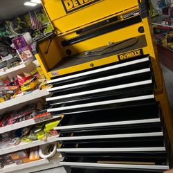 DEWALT TOOL STORAGE BOX NEW has Small Dent 