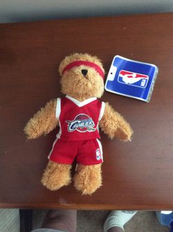 NBA CAVALIERS TEDDY BEAR