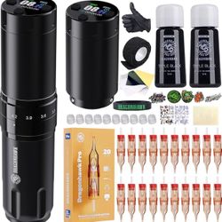 Dragonhawk L2 Pro Cordless Tattoo Gun Kit