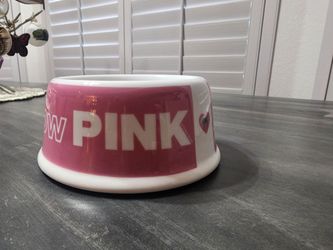 Pink Dog Bowl from Victoria's Secret