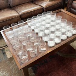 48 Floating Candle Cylinder Cases for Wedding Event 