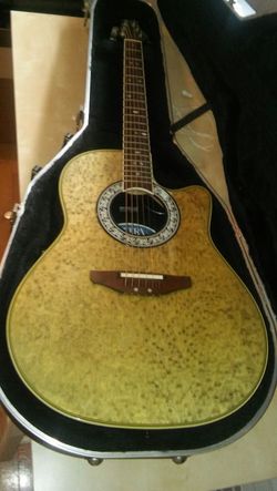 1990's Ovation Acoustic Electric Guitar