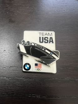 BMW Bobsled Team USA 2014 Olympics Lapel Pin