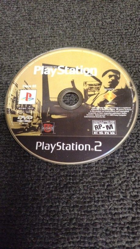 Official U.S. PlayStation Magazine Demo Disc – Issue 65 (PS2, Tested