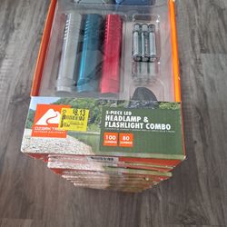 Ozark Trail 5 Piece Flashlight Combo