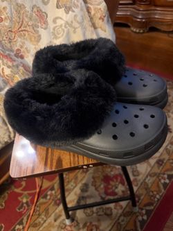 Crocs Crush Fur Lined Clogs M8/W10
