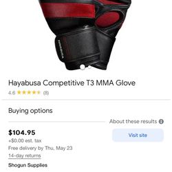 Haysbusa MMA Gloves 