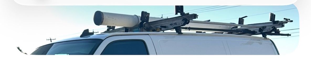 roof rack, ladder rack, and a PVC pipe carrier.