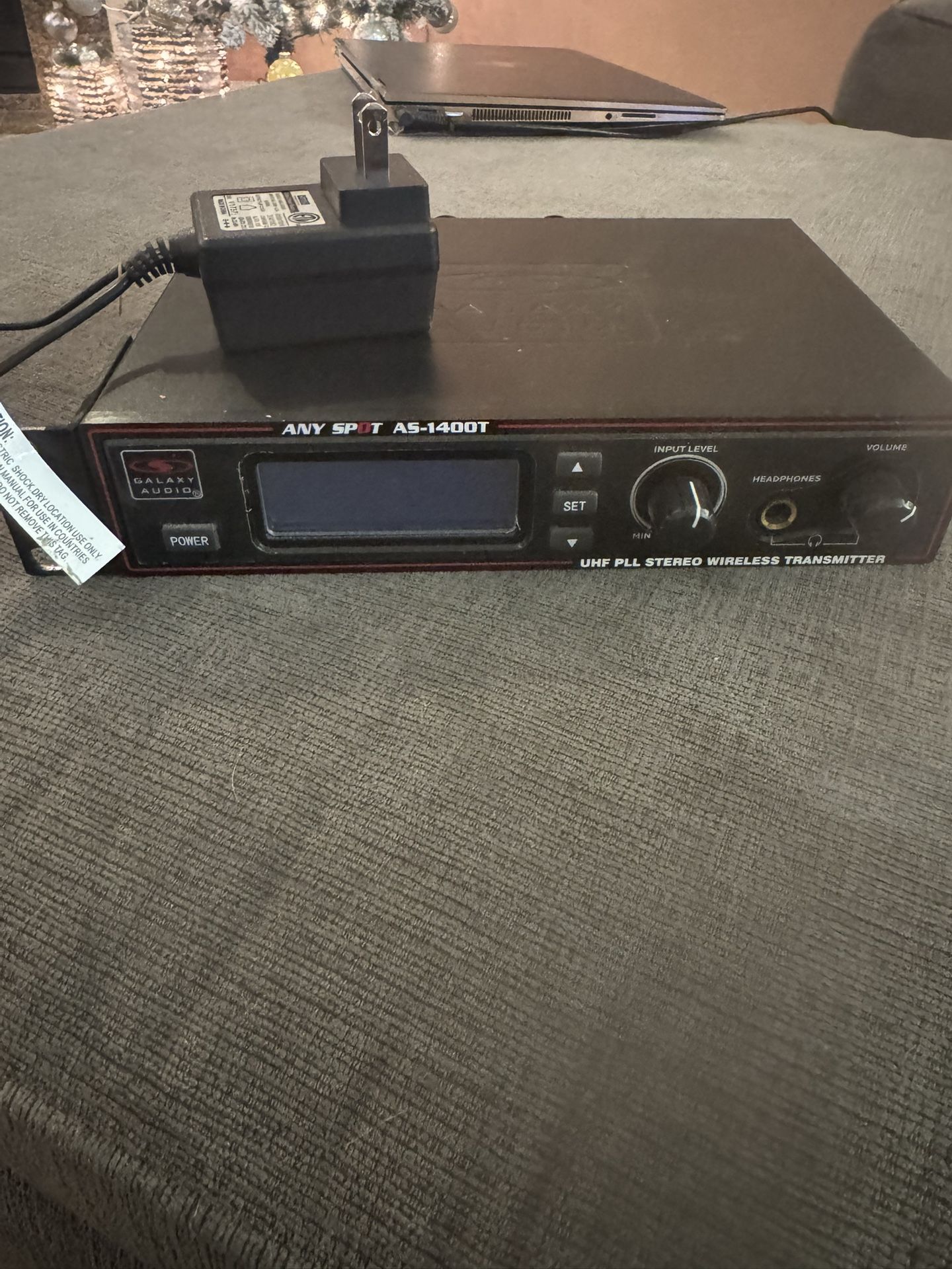 Galaxy Audio AS-1400T Transmitter Only - No Receiver’s