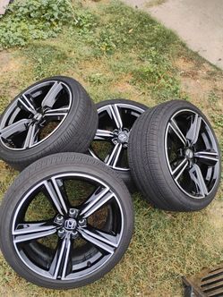 Honda Accord sport rims & tires
