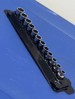Snap-on Tools 12 pc 3/8" Drive 6-Point Metric Flank Drive® Shallow Socket Set (8-19 mm)