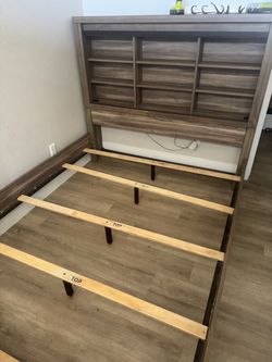 Queen size bed frame