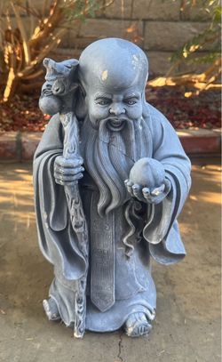 Chinese Shou Xing God of Longevity Statue