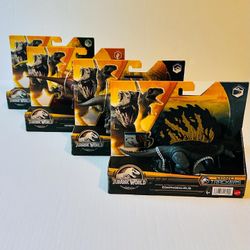 Jurassic World Strike Attack Combat Extreme Dinosaur Action Figure Full Set