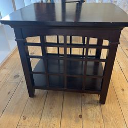 Wood End Table Or Coffee Table 