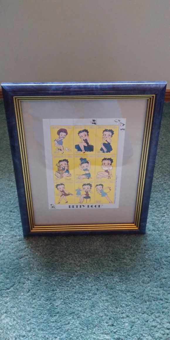 Betty Boop Postage Stamp