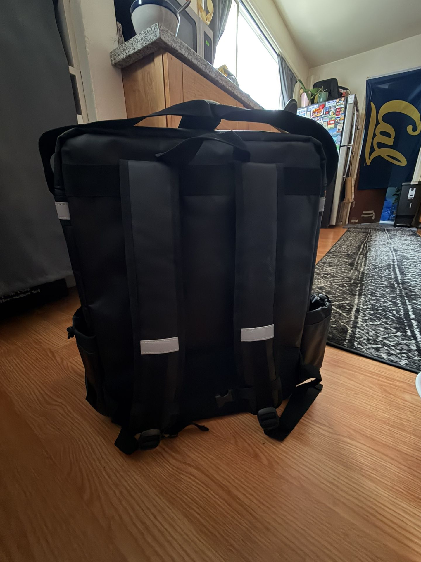 Large Insulated Food Delivery Backpack – Waterproof, Double-Layer Thermal Bag 