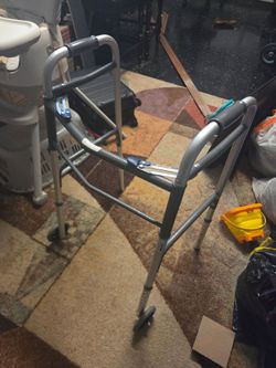 Folding Walker with Wheels