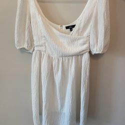 white lulu’s dress - size small
