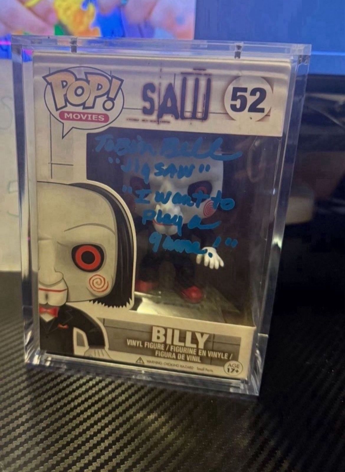 Signed Billy Funko Pop