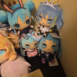 Hatsune Miku Plush All 4