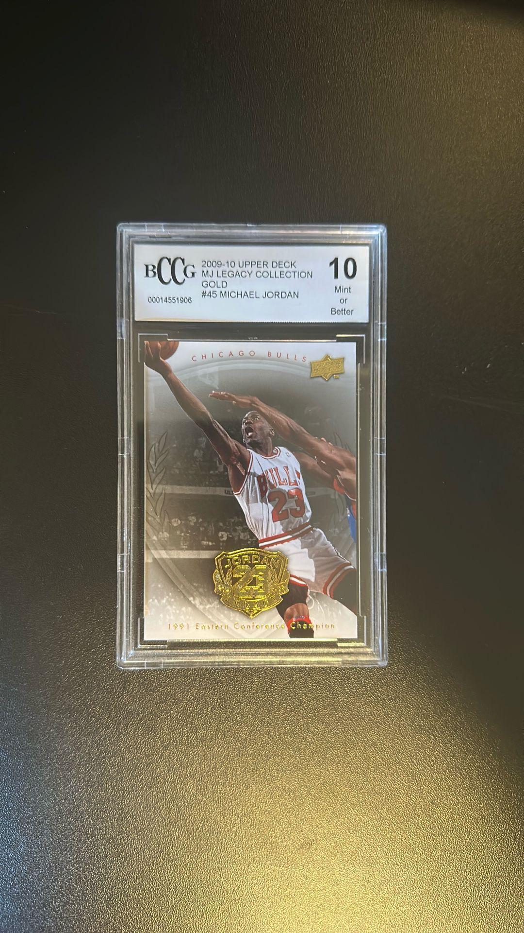 Michael Jordan 2009-10 Upper Deck Legacy Mint