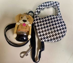 BATH & BODY WORKS LAB DOG POCKET  BAC HOLDER SANITIZER CASE  DOGGIE BAGS
