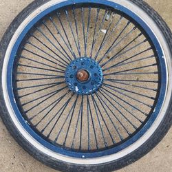 Lowrider 5th wheel bike tire 