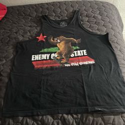 Enemy of the state tank top xxl